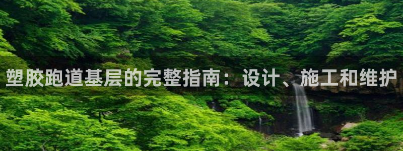 44814红足：塑胶跑道基层的完整指南：设计、施工和维护