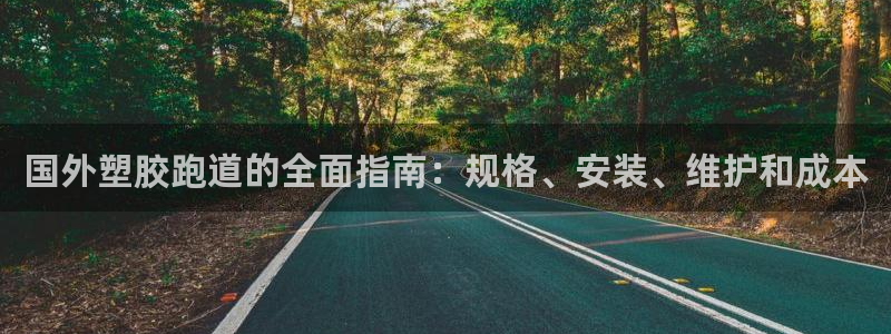 红足1世足球网址：国外塑胶跑道的全面指南：规格、安装、维护和成本