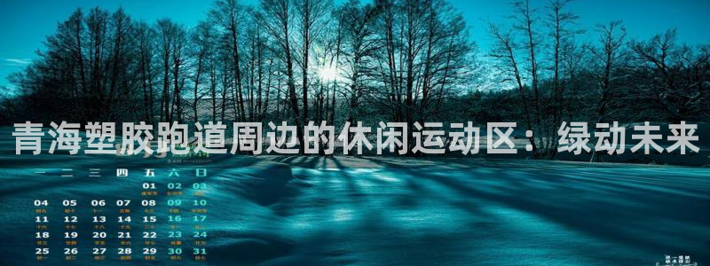 红足一1世手机版赛果:青海塑胶跑道周边的休闲运动区:绿动未来